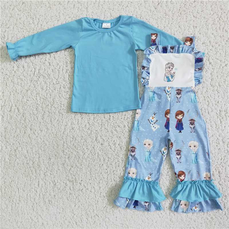 Cartoon Film suspender outfit