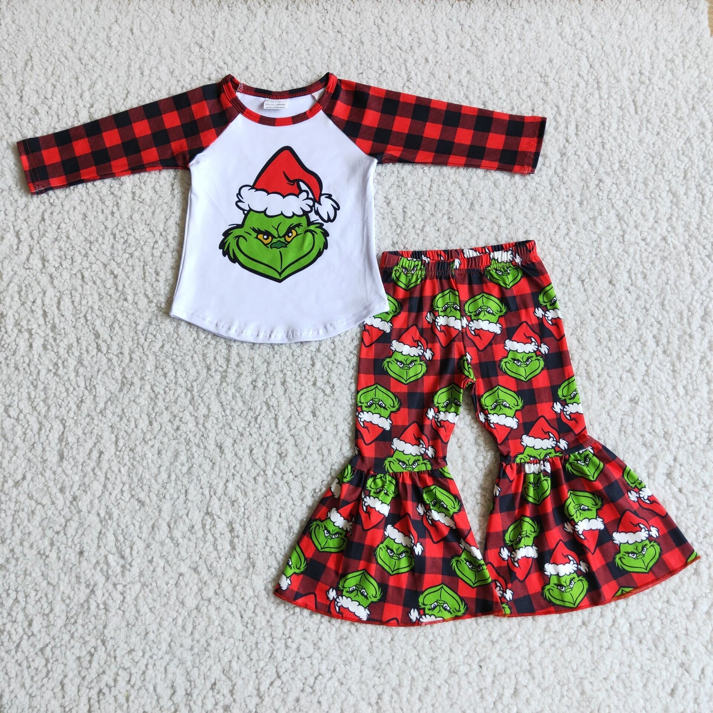 Xmas cartoon outfit 6 A18-30