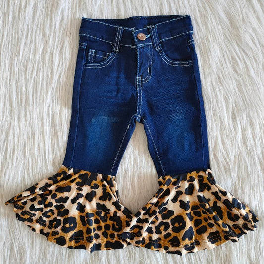 leopard Denim pants jeans